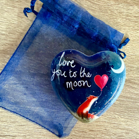 Ceramic Token Keepsake - To The Moon