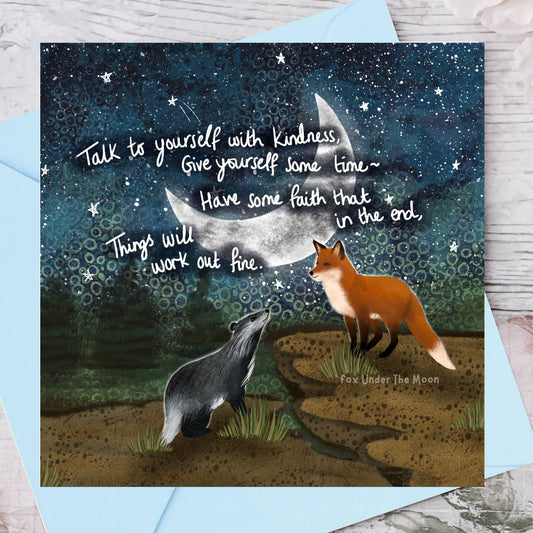 'Have Faith' Single Greeting Card