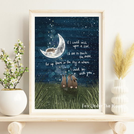 'Be With You' Art Print