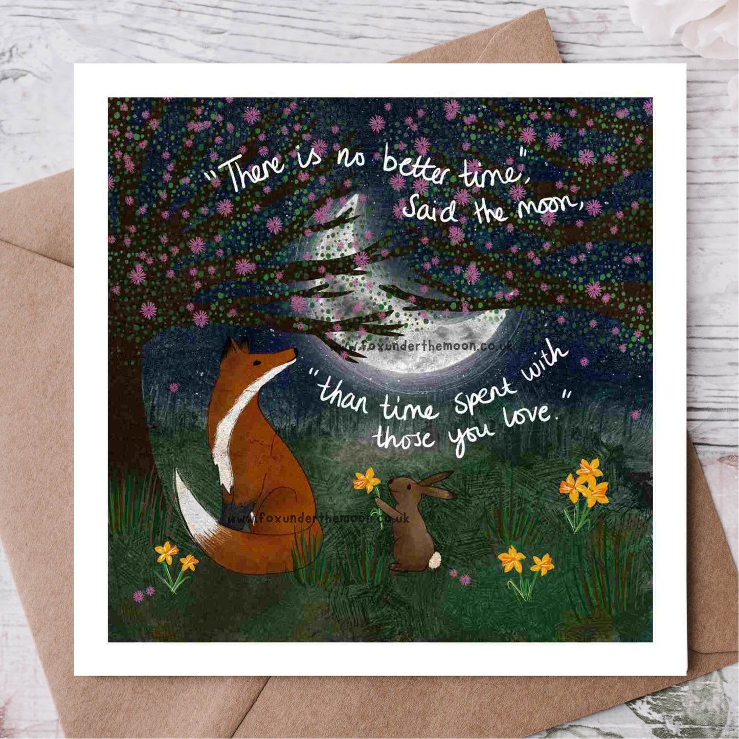 'No Better Time' Single Greeting Card