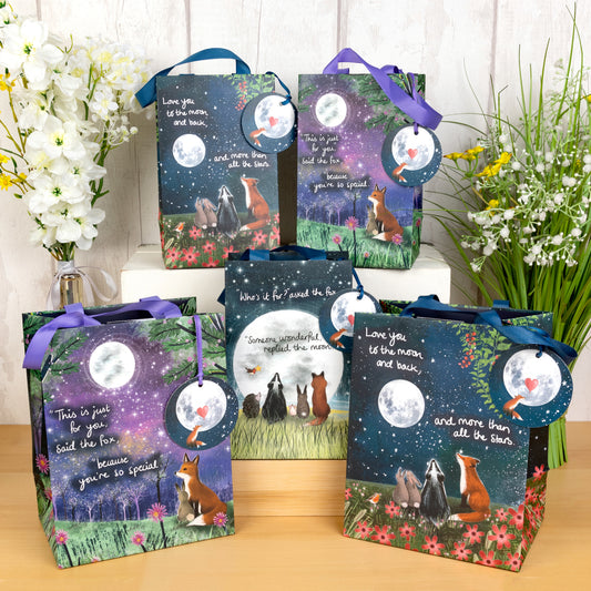 Medium Gift Bag - To The Moon And Back