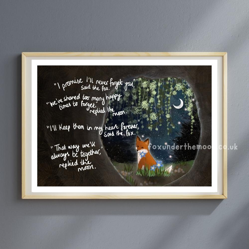 'Forget-Me-Not' Art Print