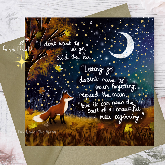 'New Beginning' Single Greeting Card