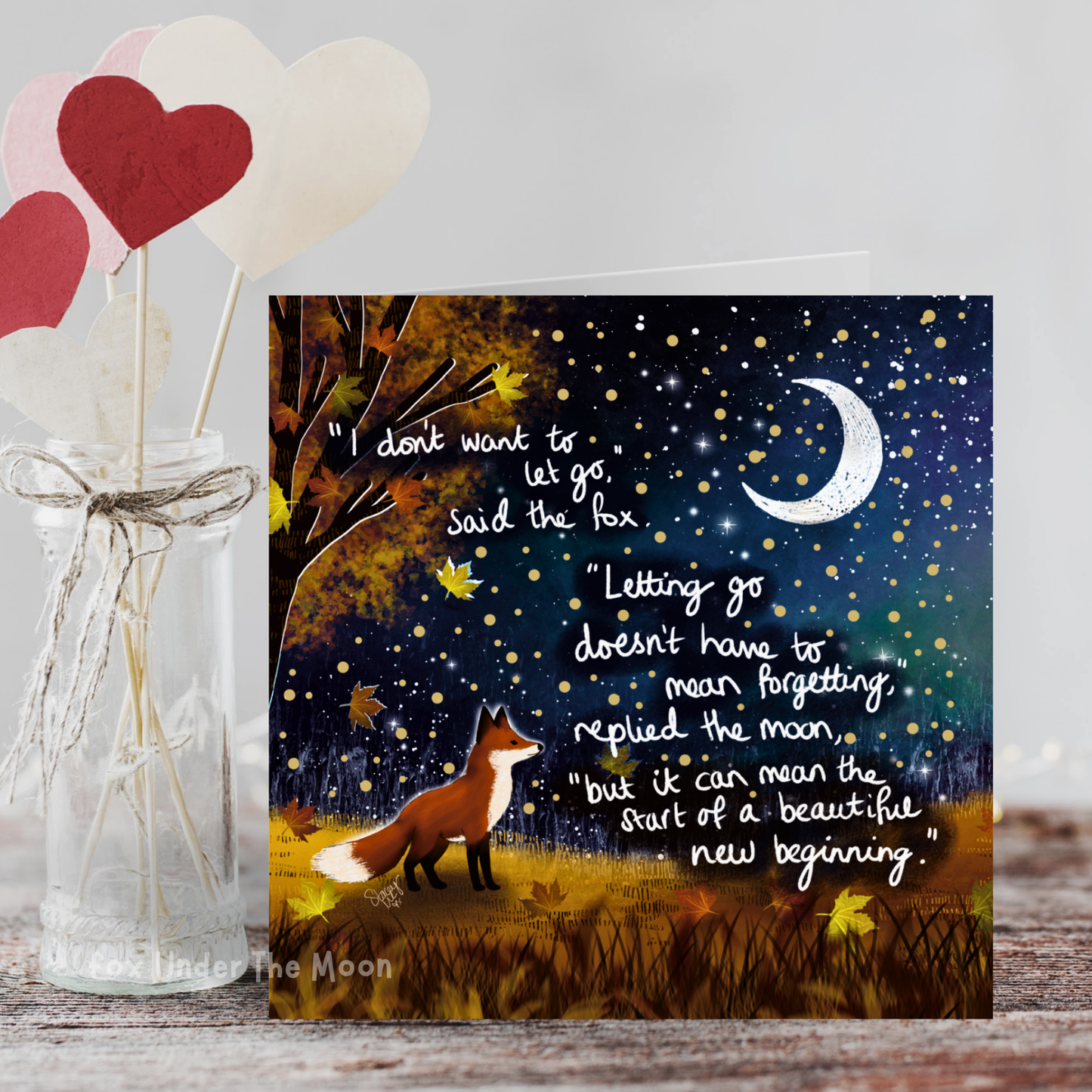 'New Beginning' Single Greeting Card