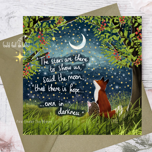 'There Is Hope' Single Greeting Card
