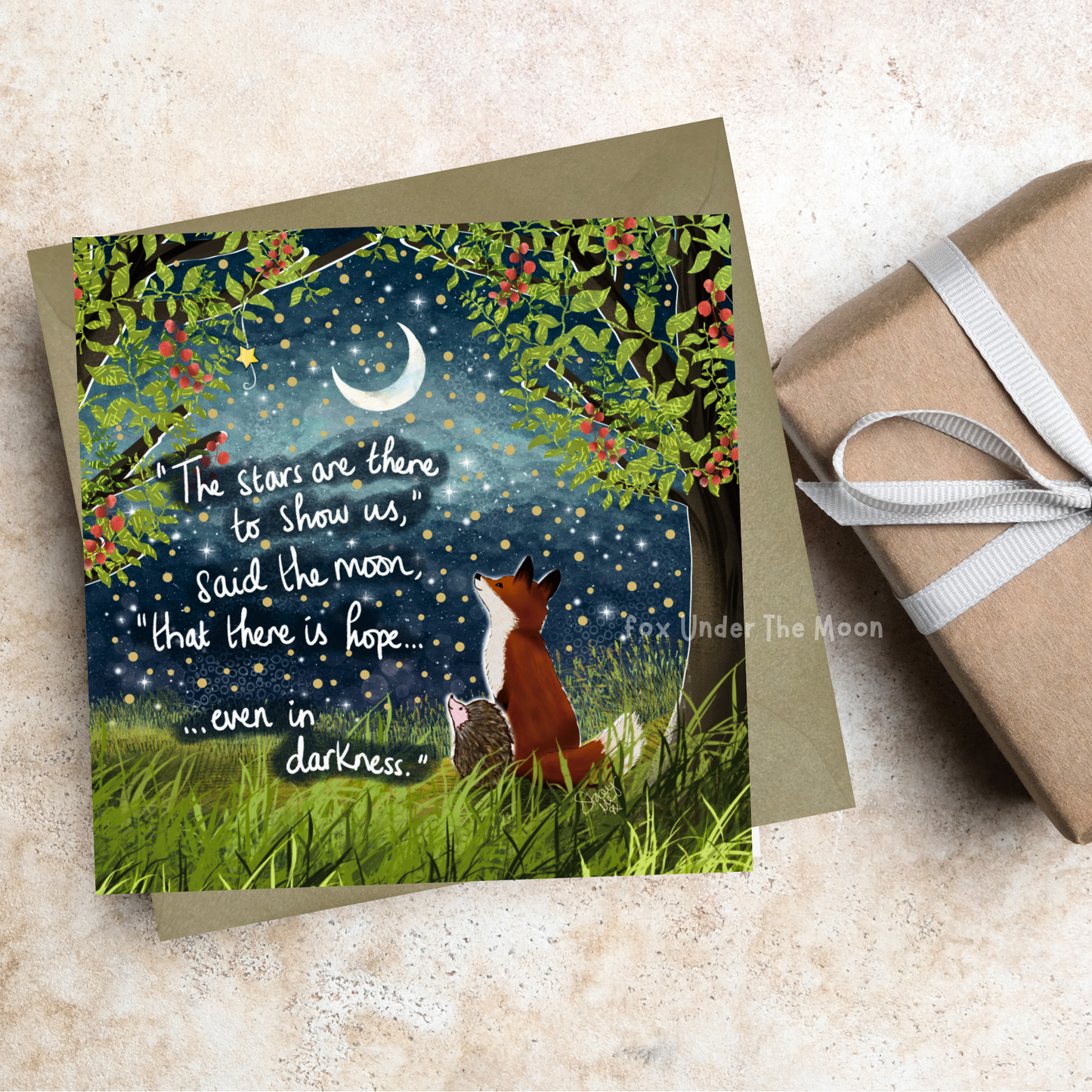 'There Is Hope' Single Greeting Card