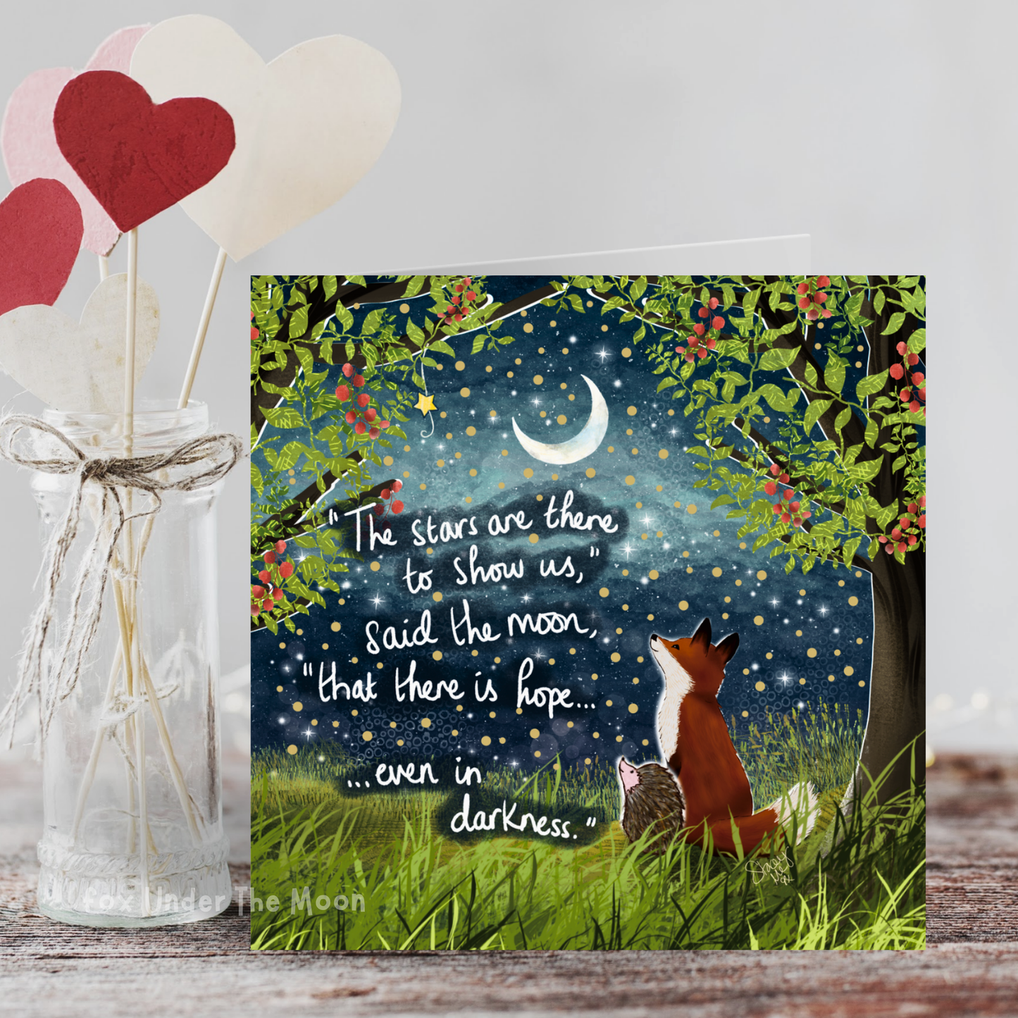 'There Is Hope' Single Greeting Card