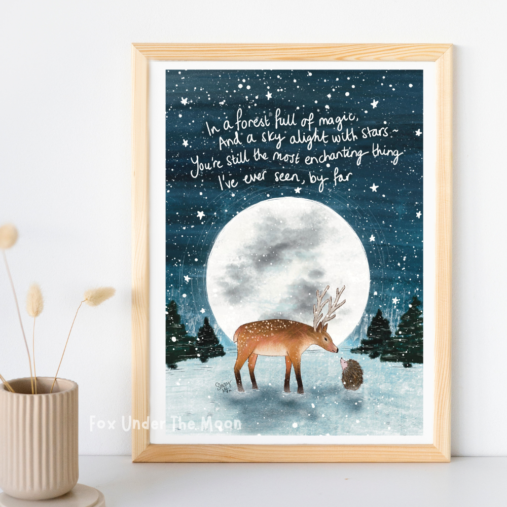 'Enchanting' Art Print