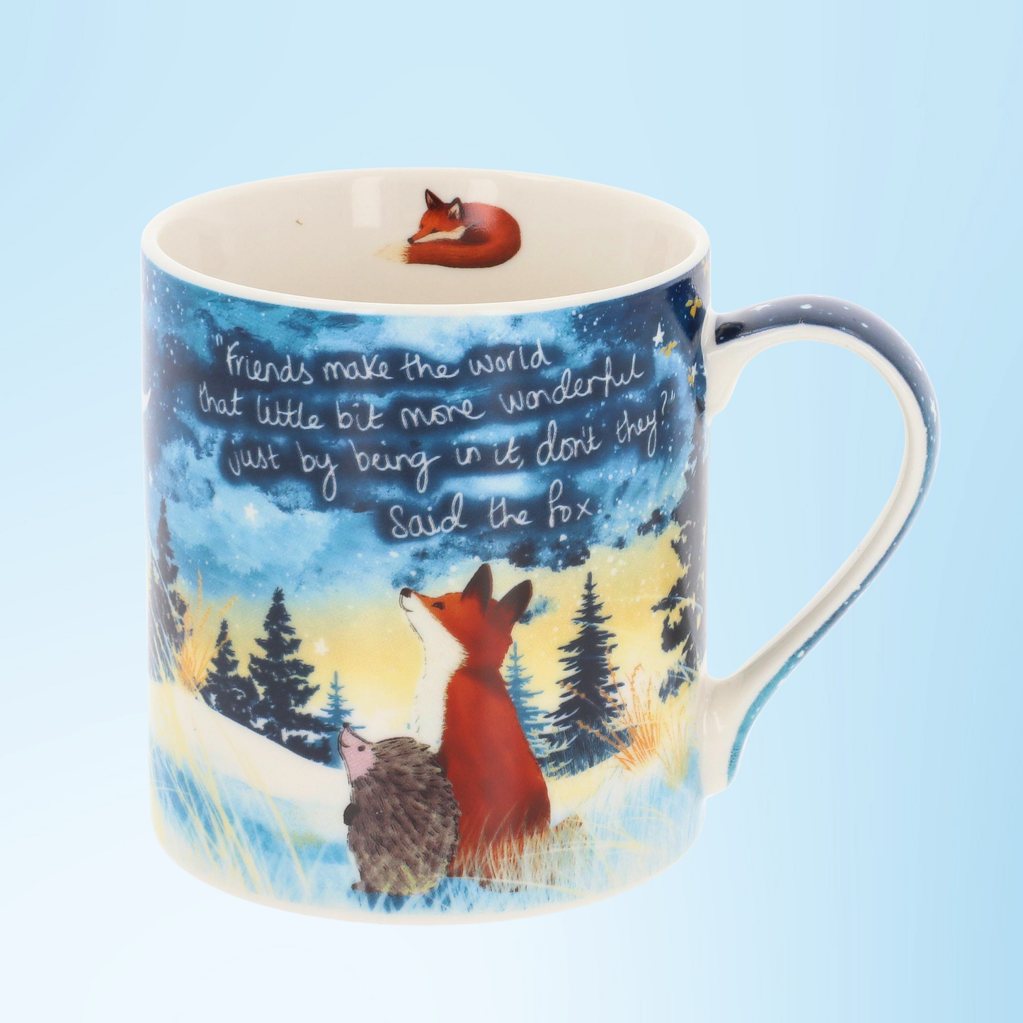 Fine China Mug - Friends Make The World