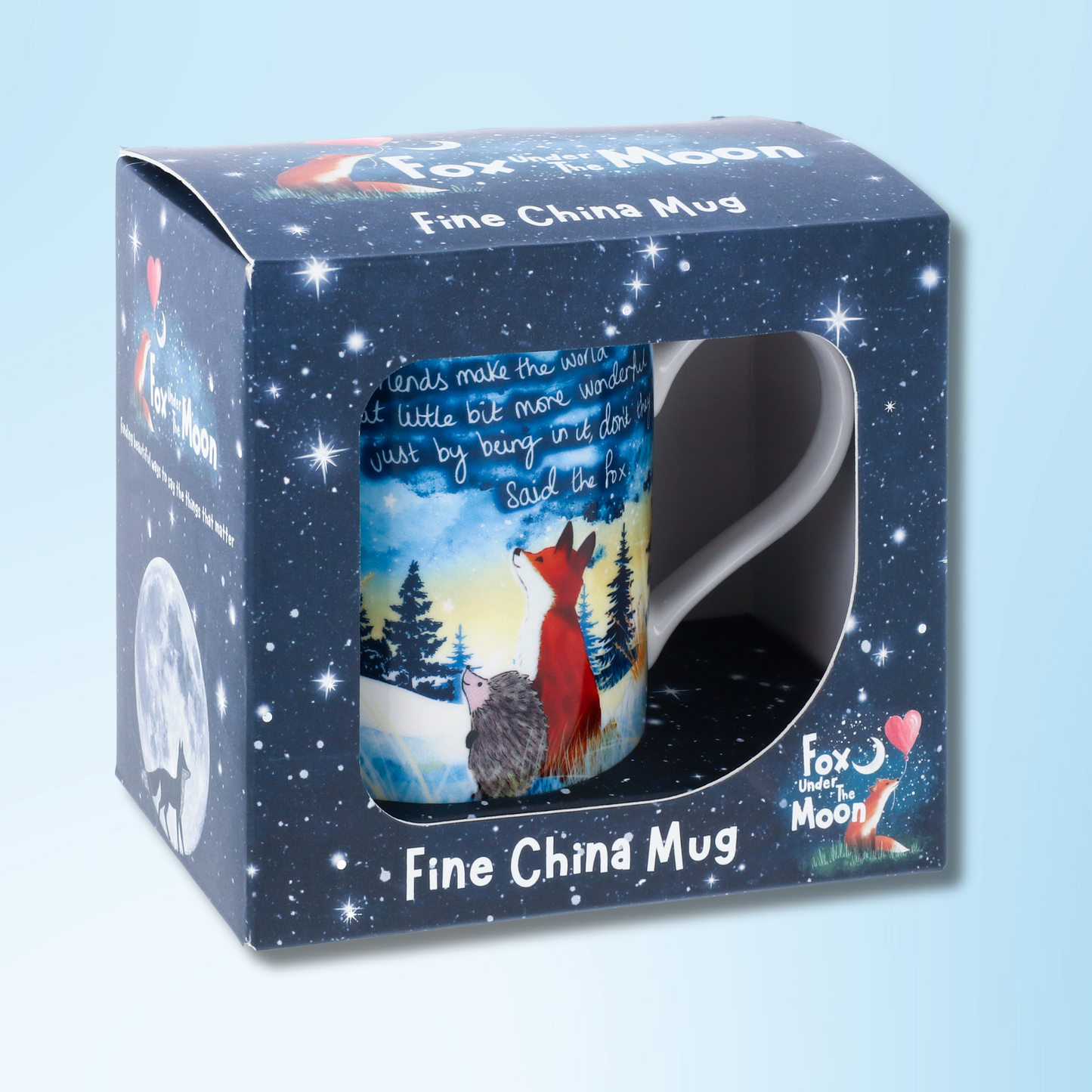 Fine China Mug - Friends Make The World