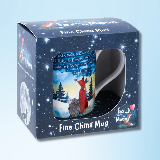 Fine China Mug - Friends Make The World