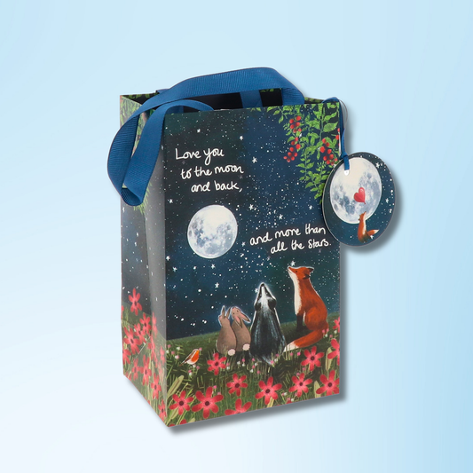 Small Gift Bag - To The Moon And Back