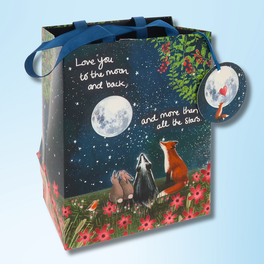 Medium Gift Bag - To The Moon And Back