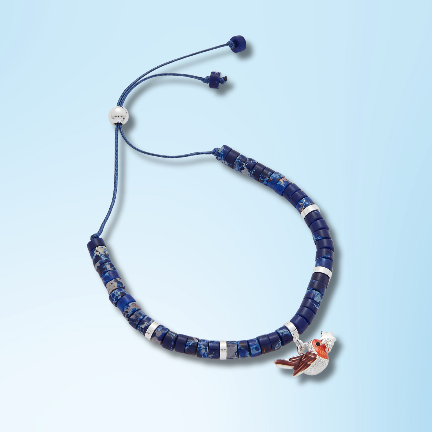 Silver Plated Beaded Bracelet - Little Things