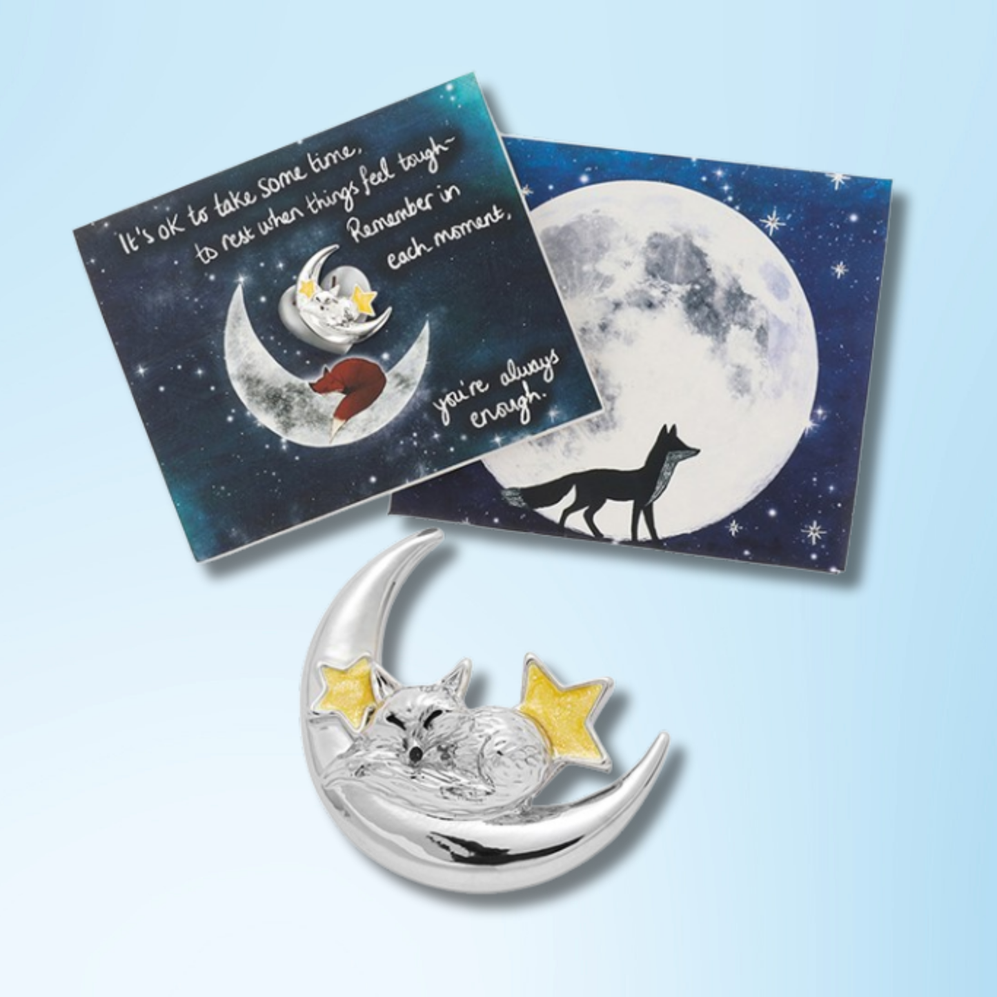 Magnetic Brooch + Gift Envelope - Take Some Time