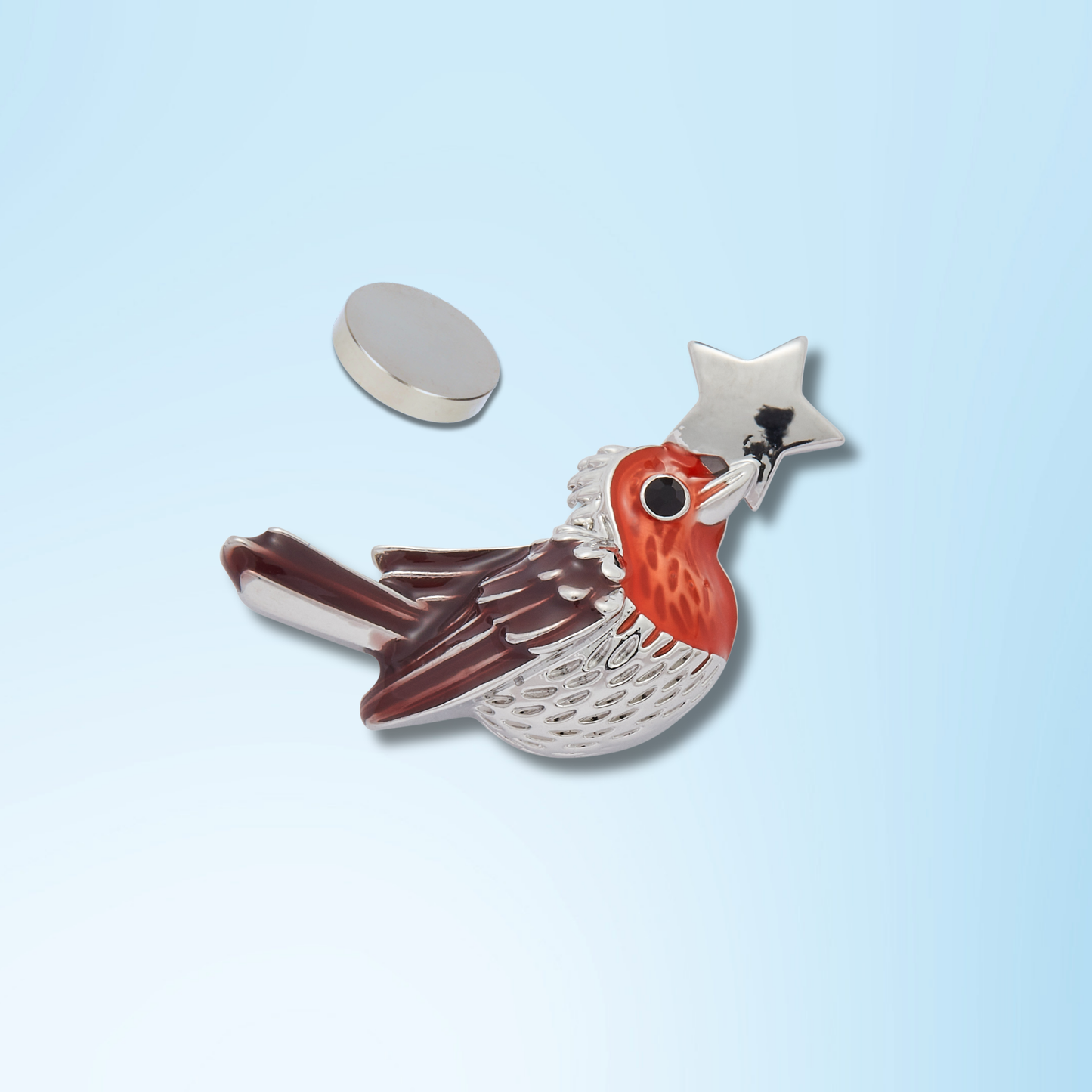Magnetic Brooch + Gift Envelope - Where Love Goes