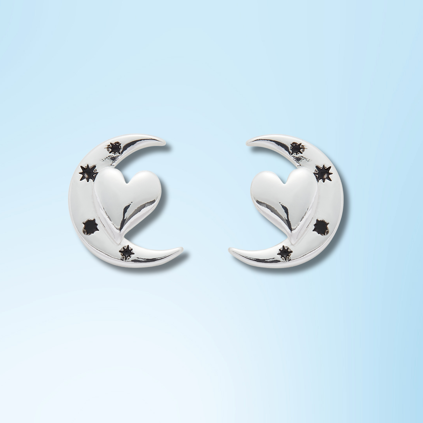 Silver Plated Earrings - Friendship