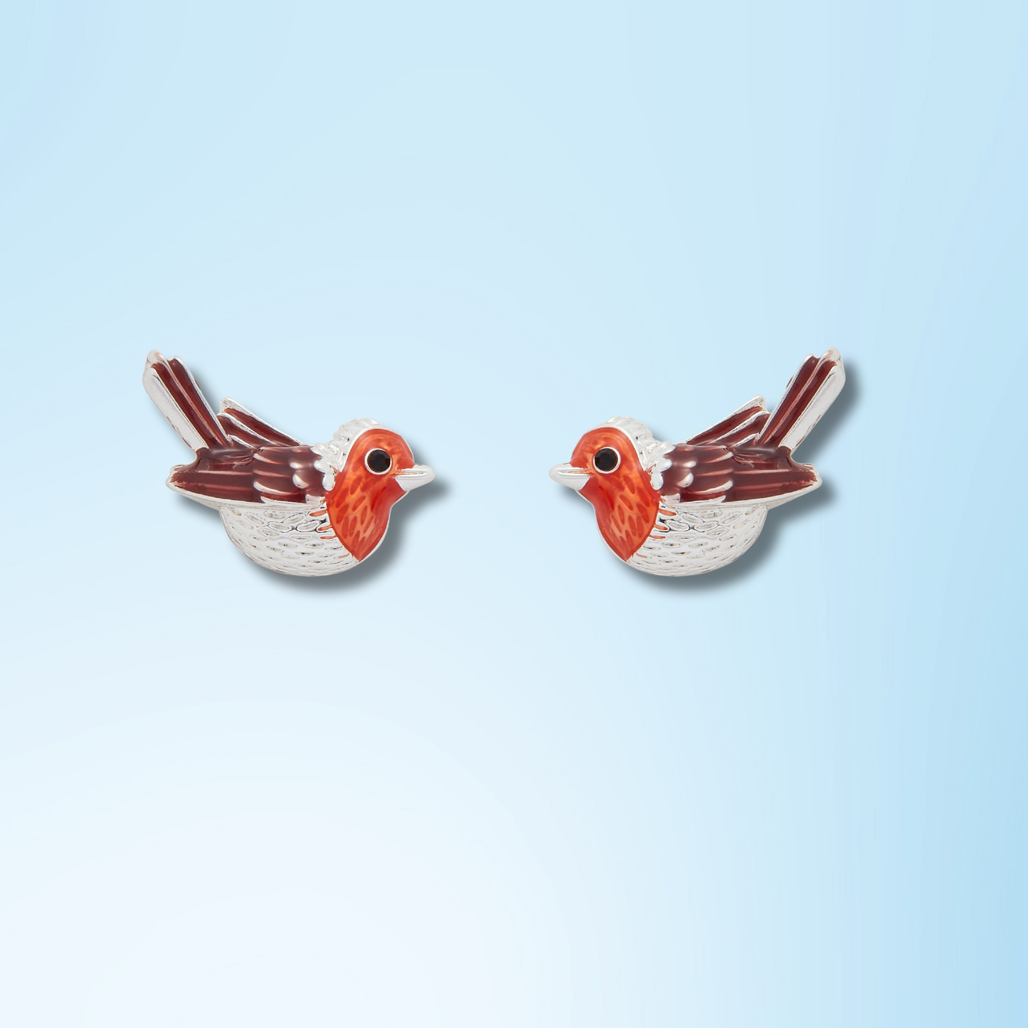 Silver Plated Earrings - In Your Heart