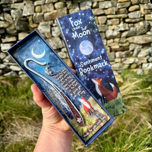 Boxed Sentiment Bookmark - Just A Chapter