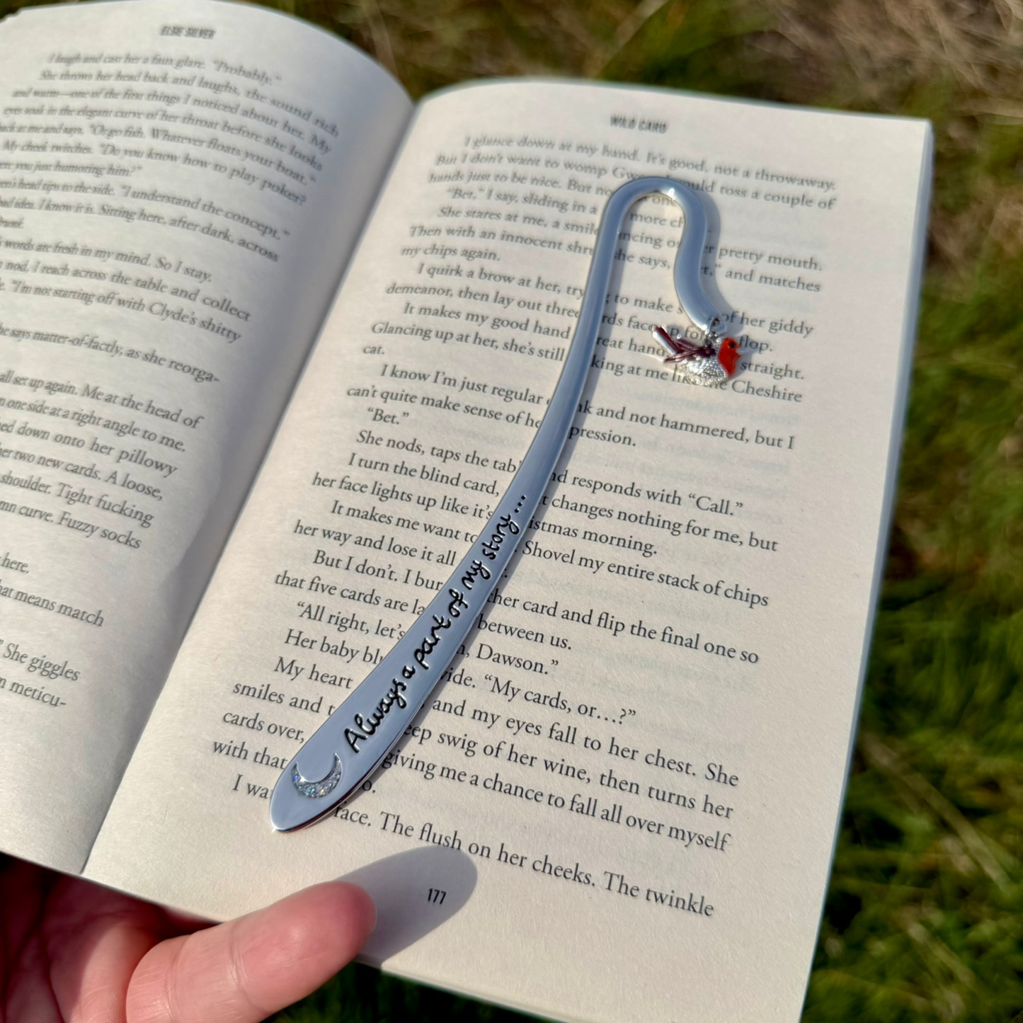 Boxed Sentiment Bookmark - Part Of My Story