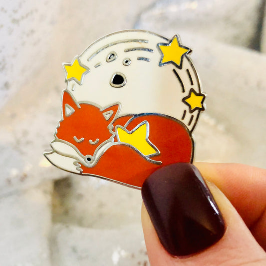 Official Enamel Pin by Fox Under The Moon