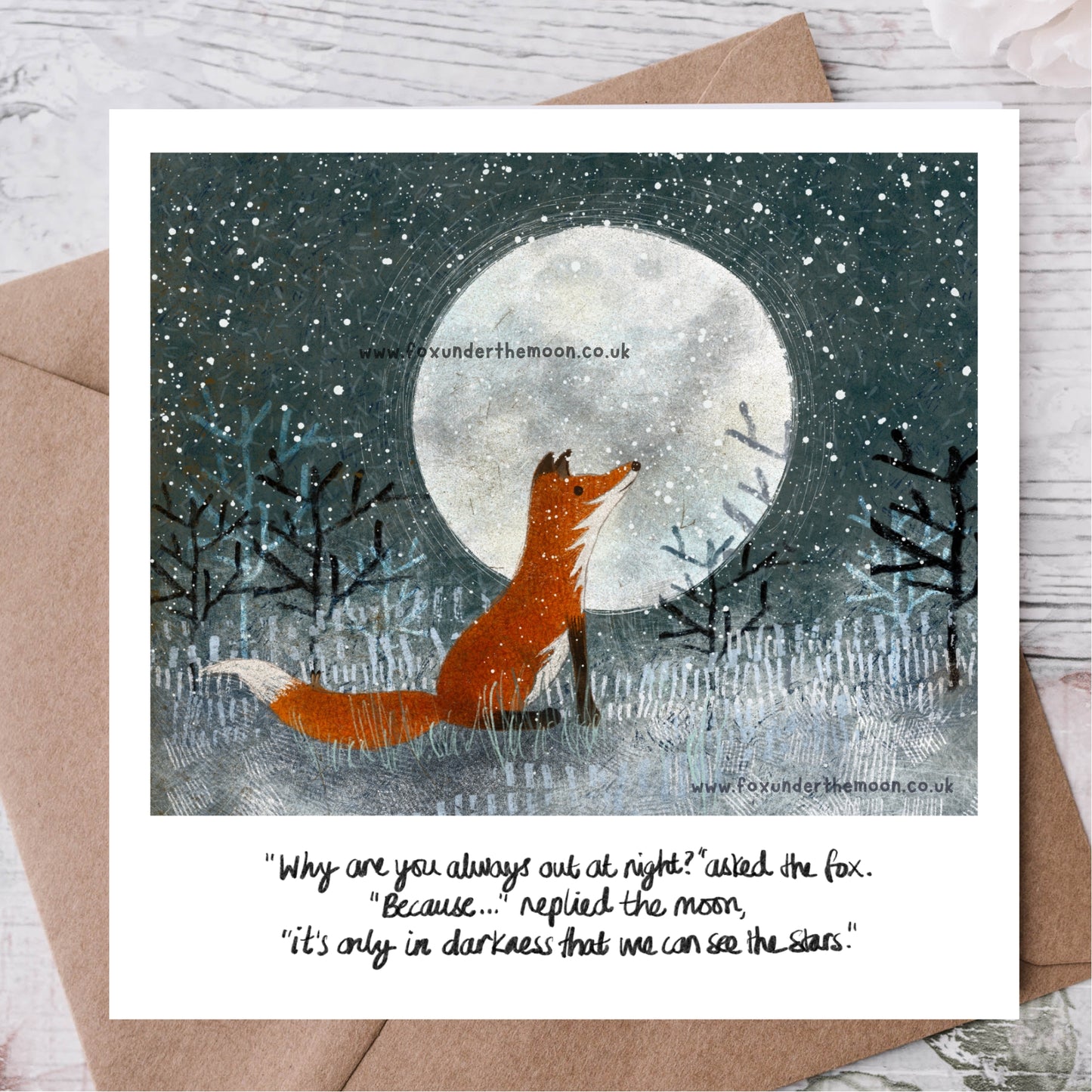 'To See The Stars' Single Greeting Card
