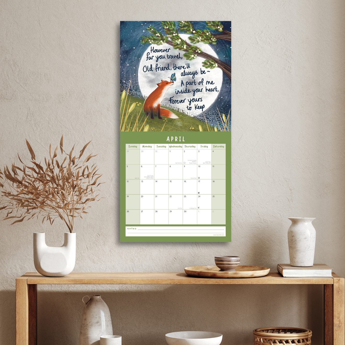 2026 Wall Calendar