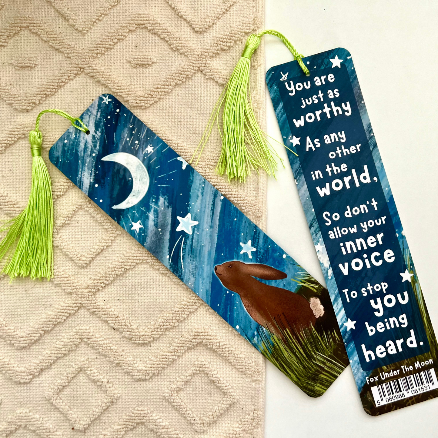 Rabbit Bookmark With Tassel