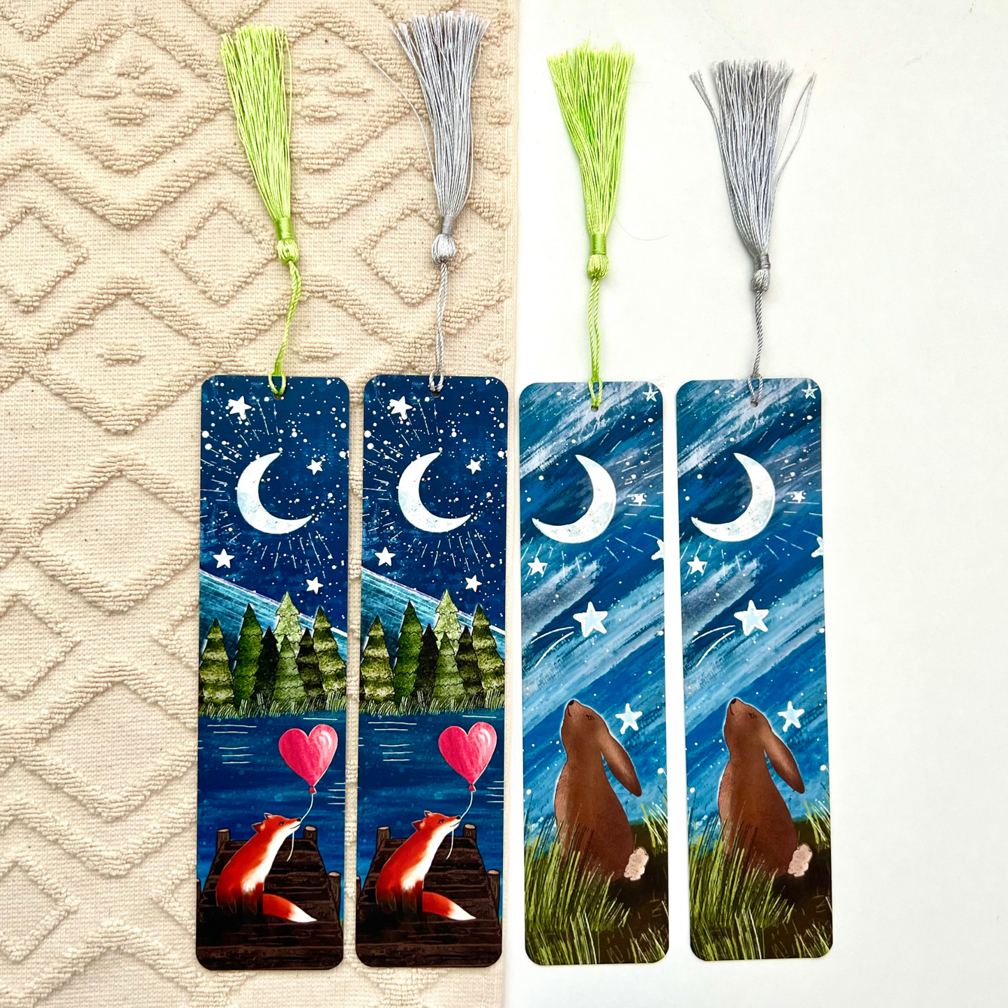 Rabbit Bookmark With Tassel