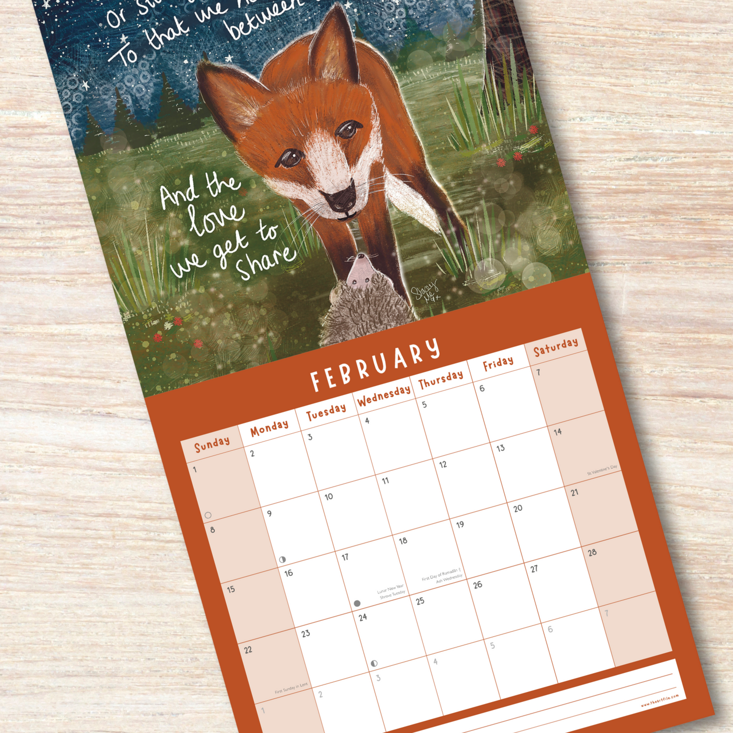 2026 Wall Calendar