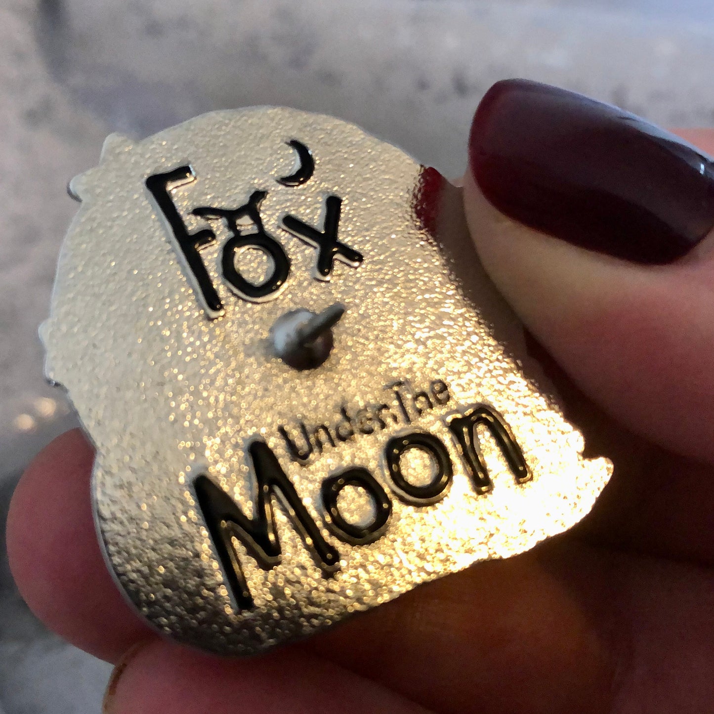 Official Enamel Pin by Fox Under The Moon