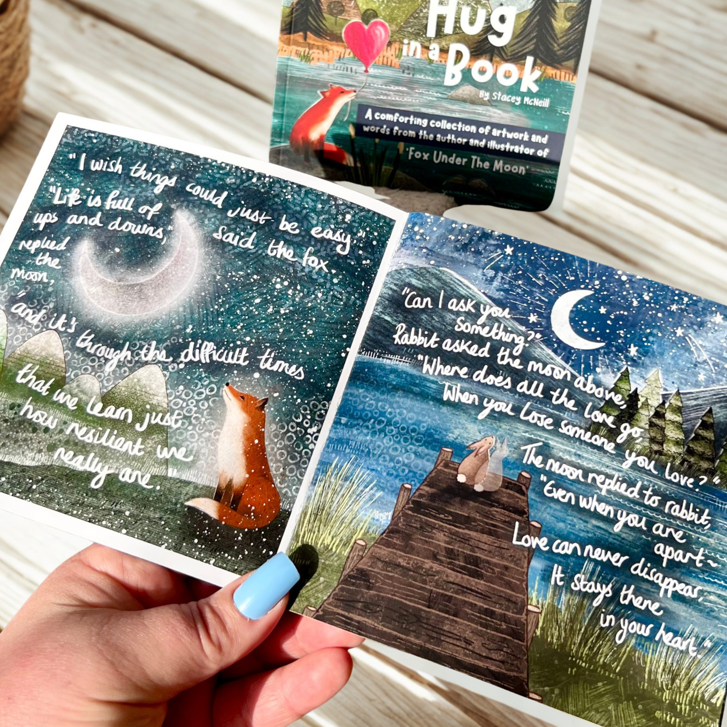 A Hug In A Book Mini Book