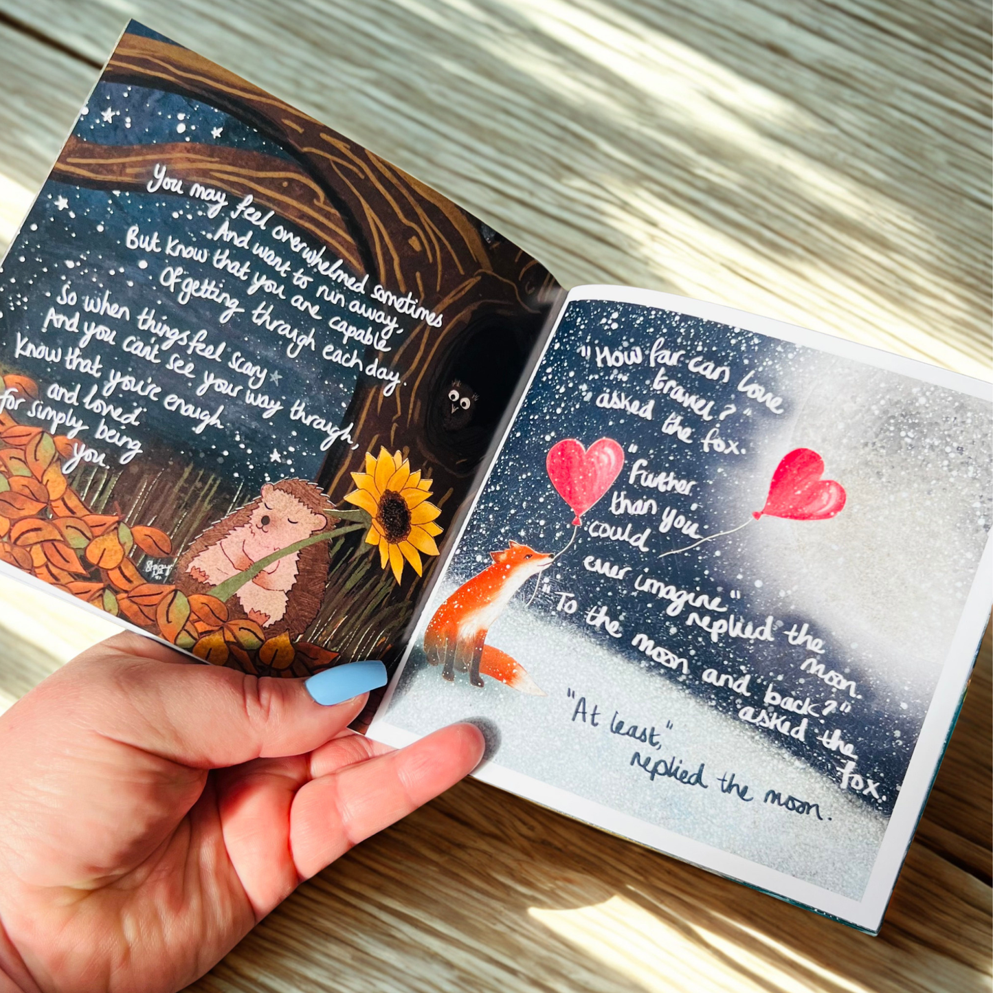 A Hug In A Book Mini Book