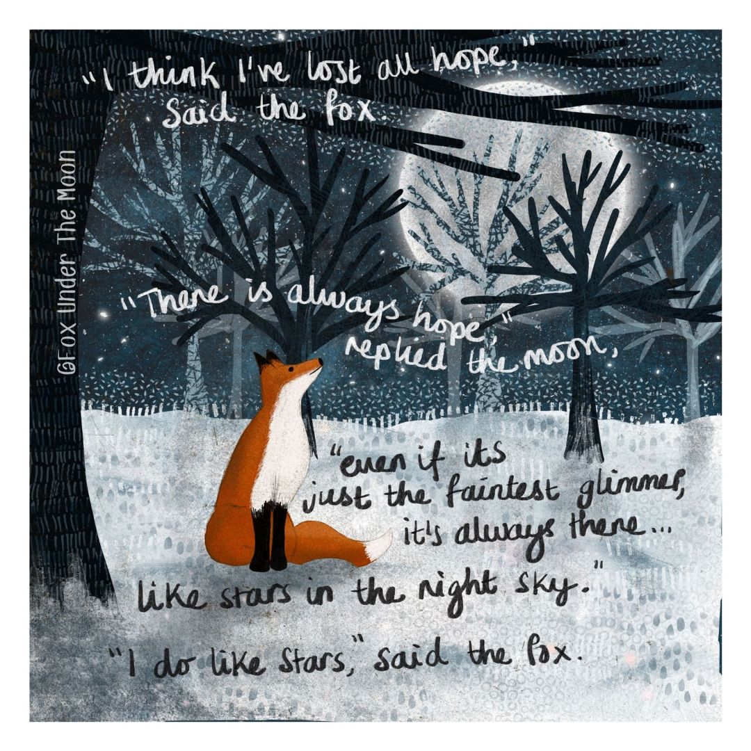 Fox Under The Moon Picture Book