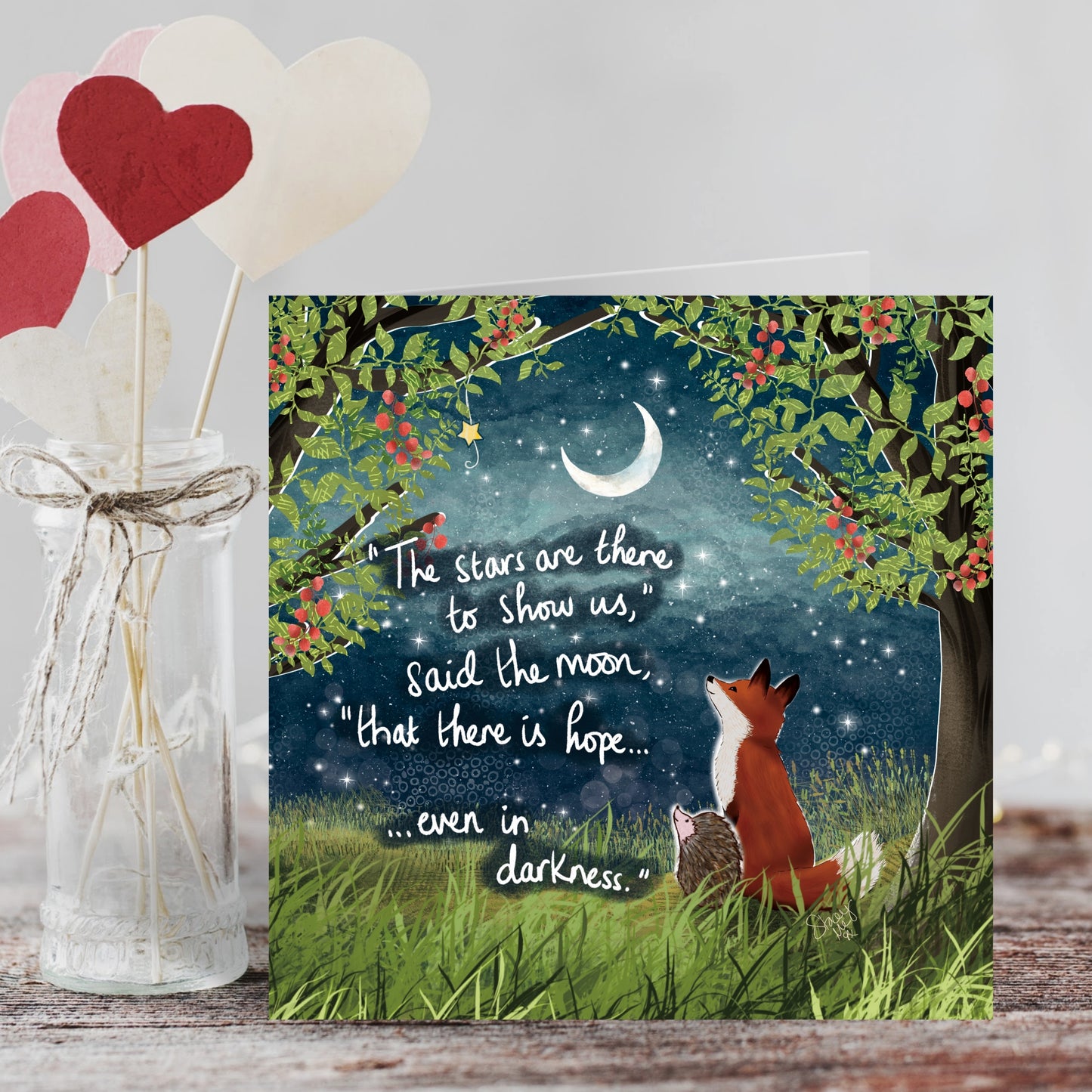 'There Is Hope' Single Greeting Card