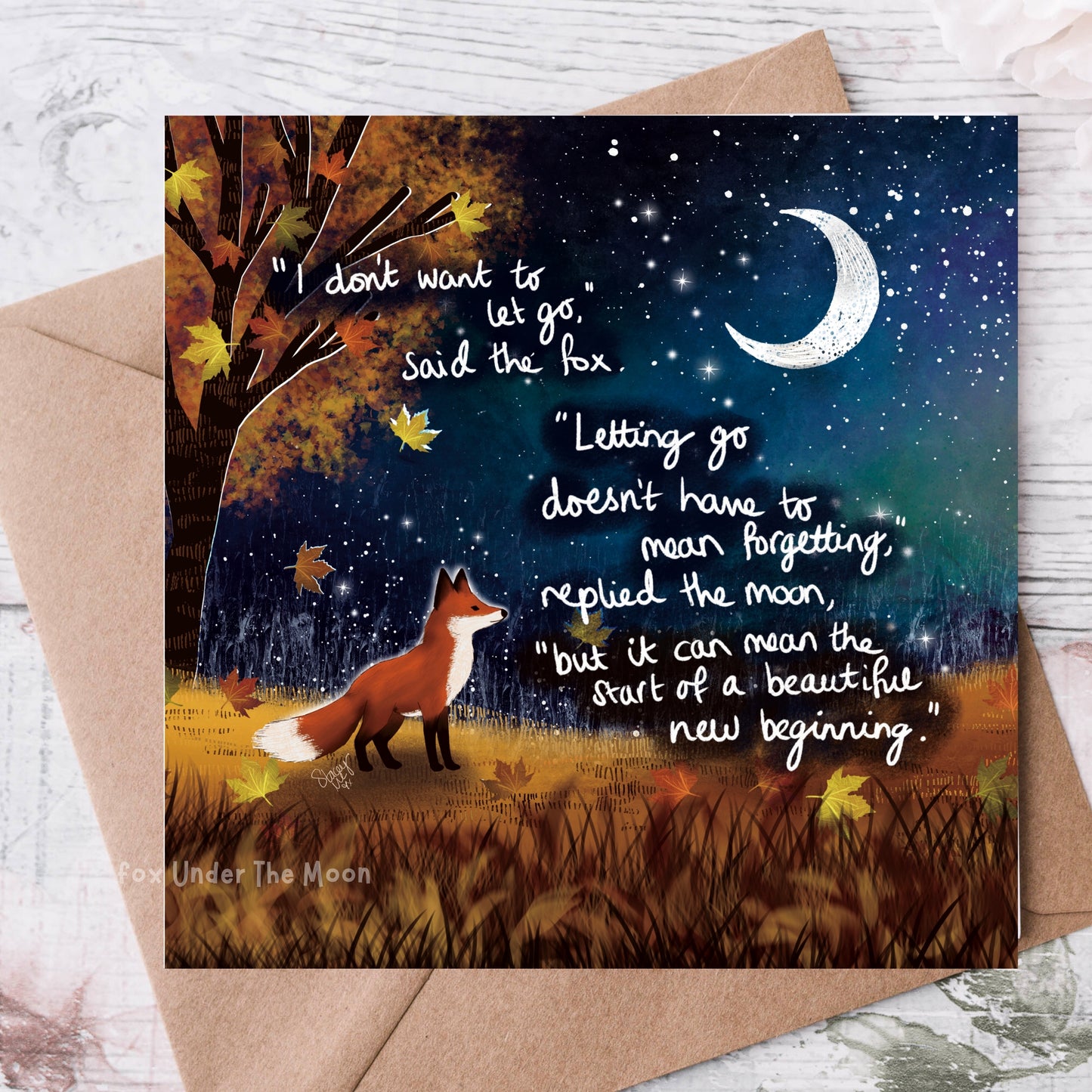 'New Beginning' Single Greeting Card