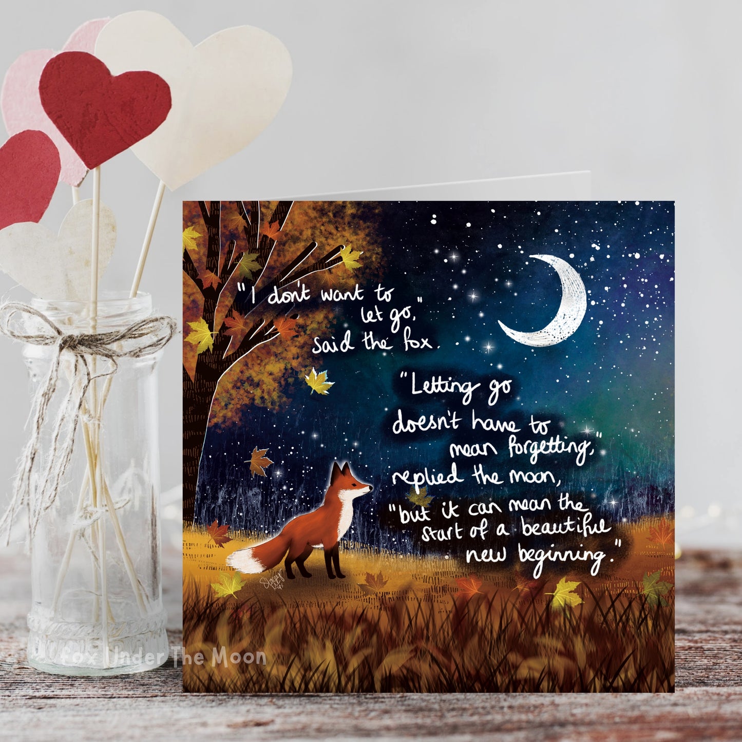 'New Beginning' Single Greeting Card