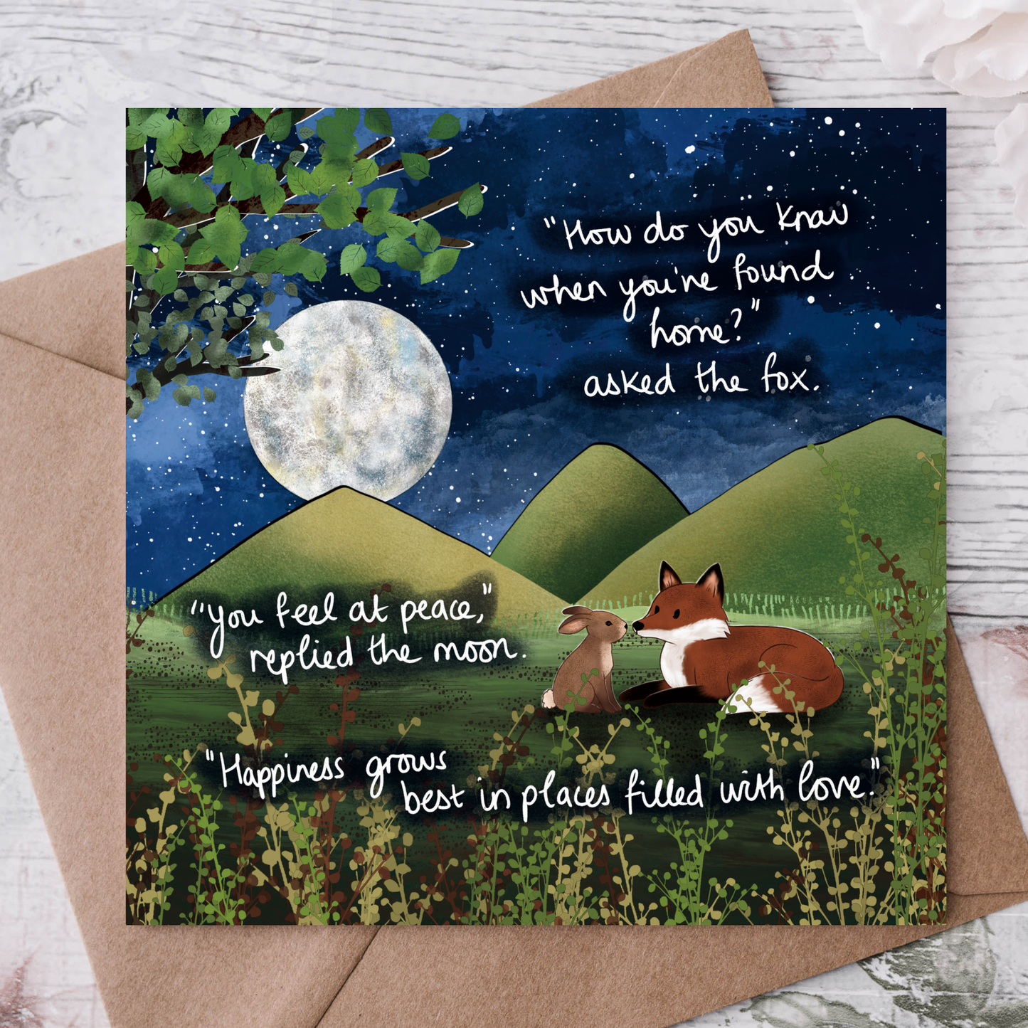 'Finding Home' - New Home Card