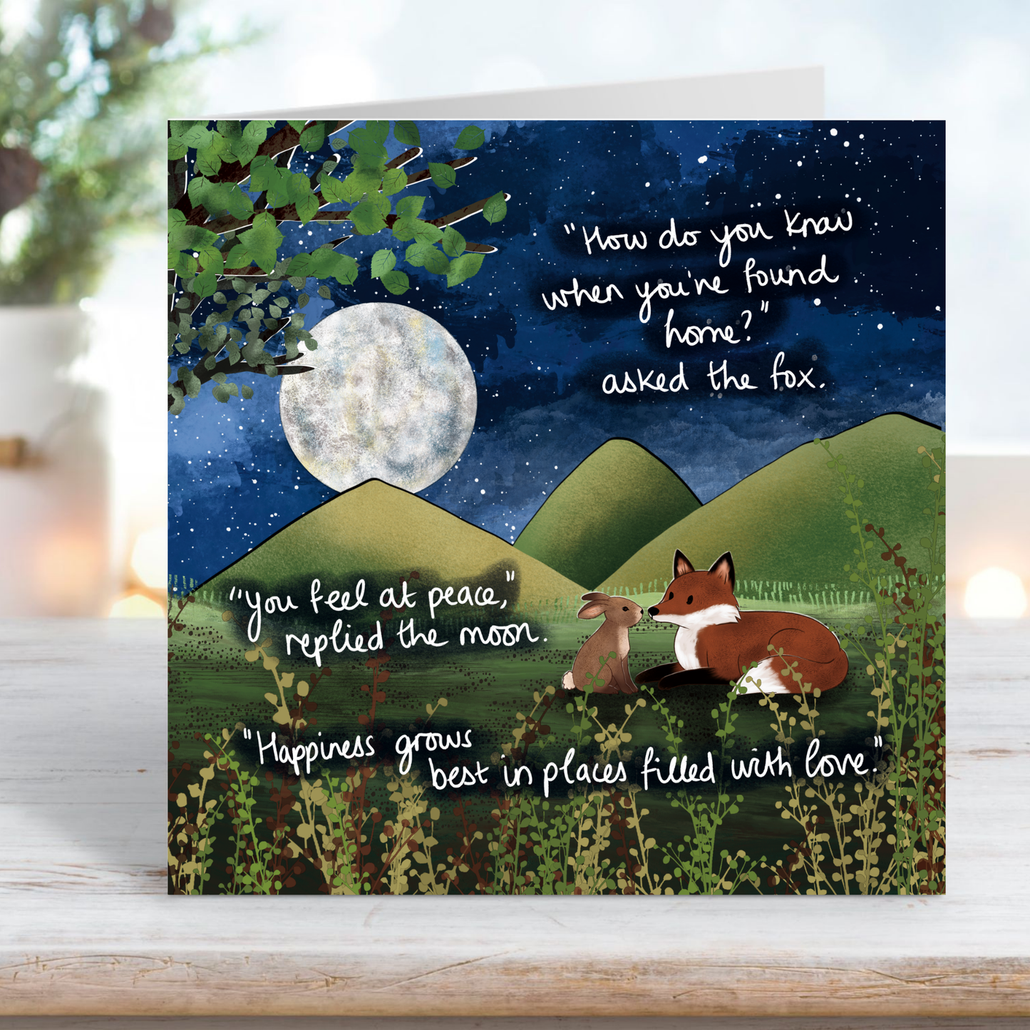 'Finding Home' - New Home Card