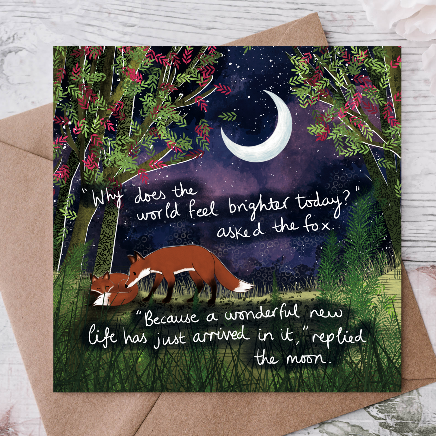 'New Life' - New Baby Card