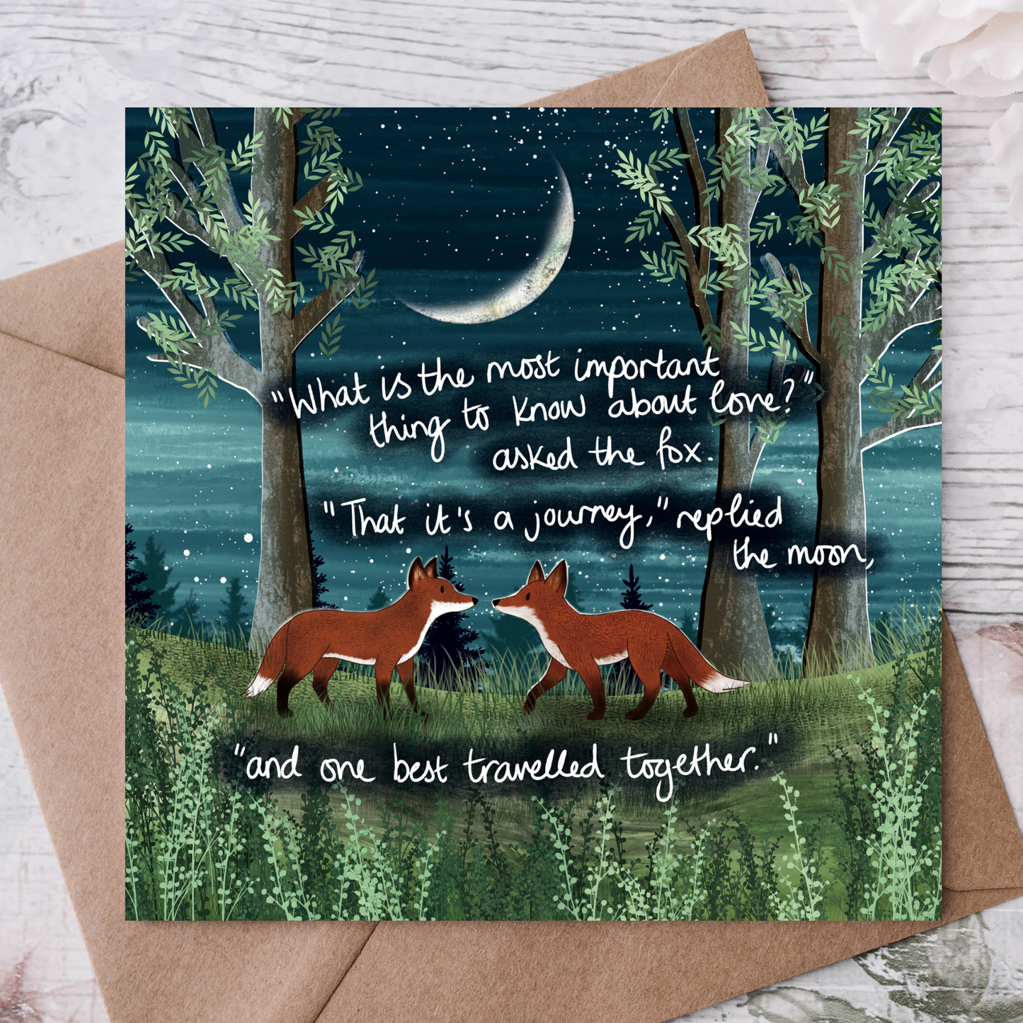 'Travel Together' - Wedding, Anniversary, Engagement card
