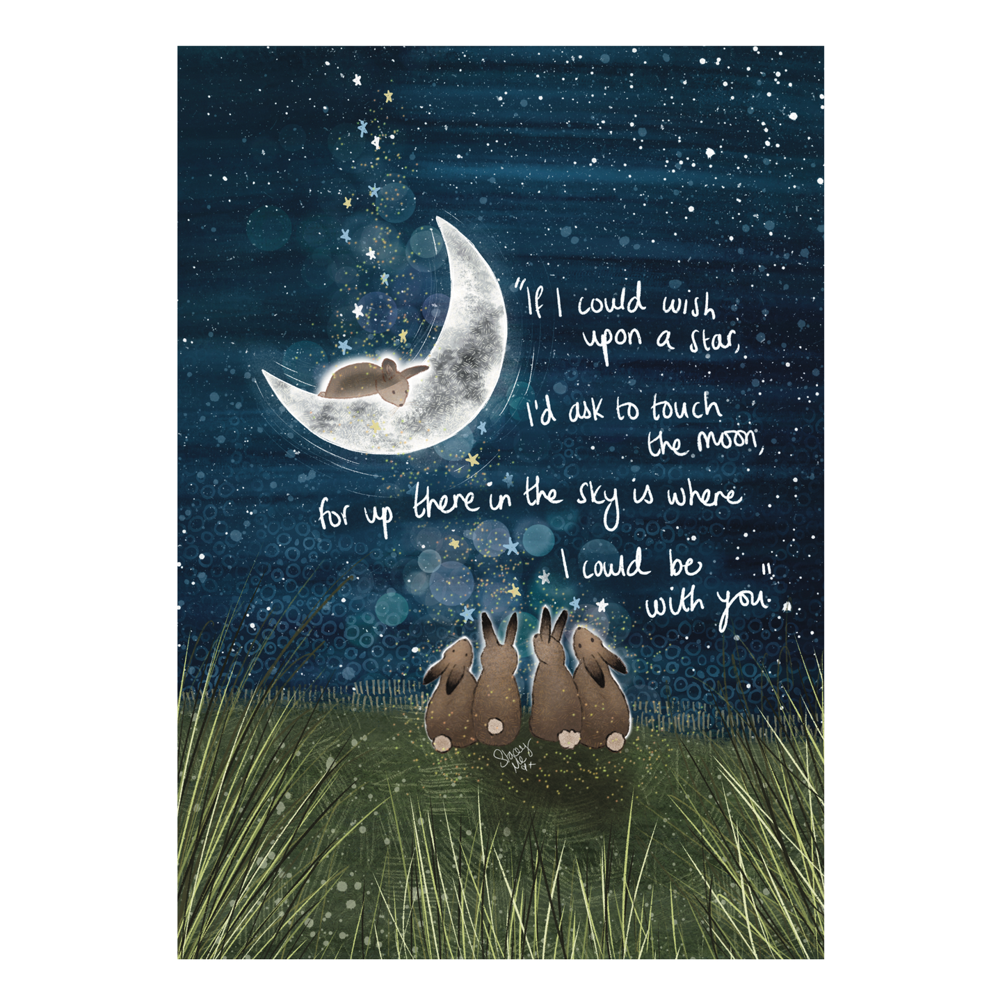 'Be With You' Art Print