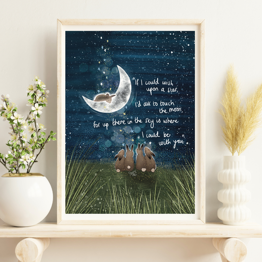 'Be With You' Art Print