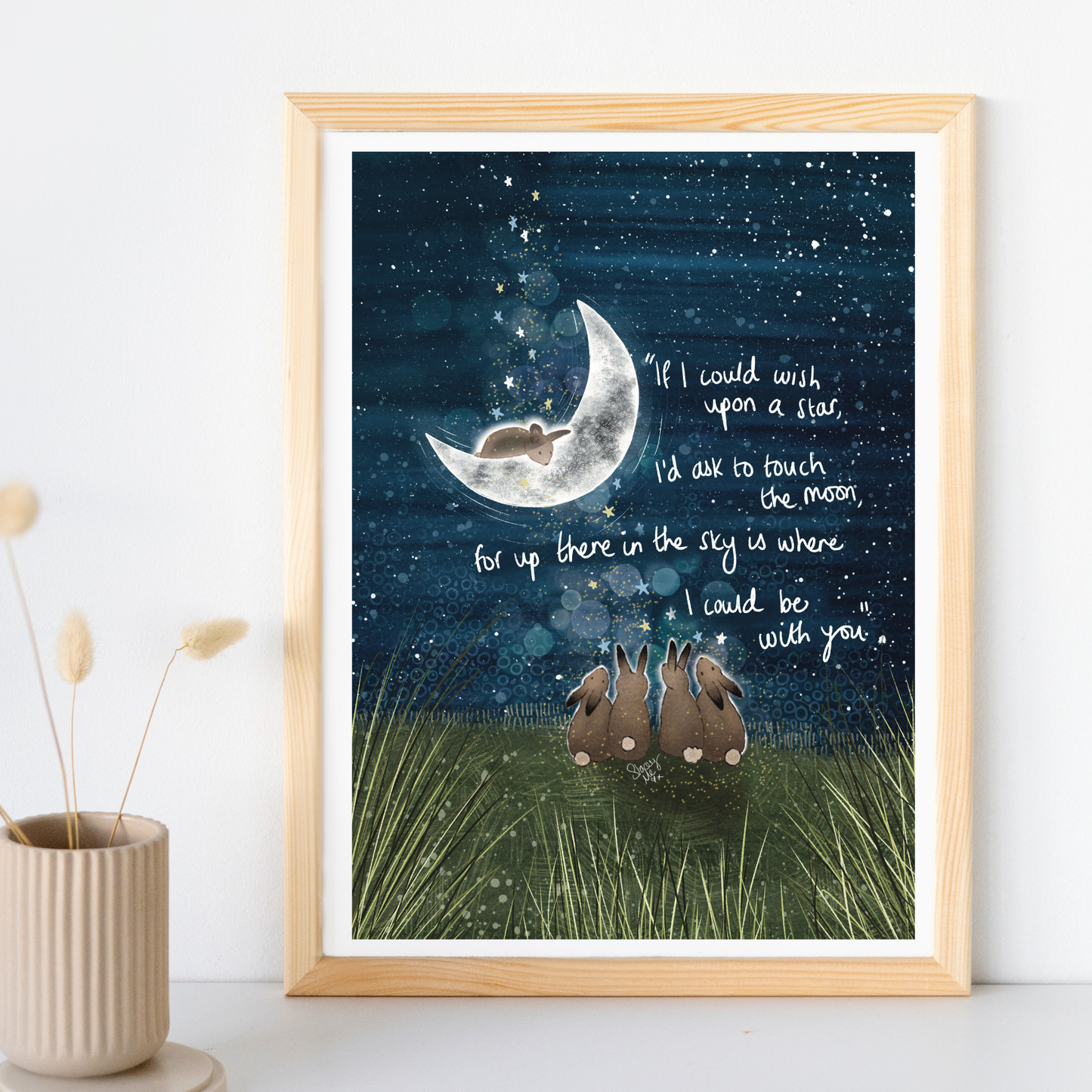 'Be With You' Art Print