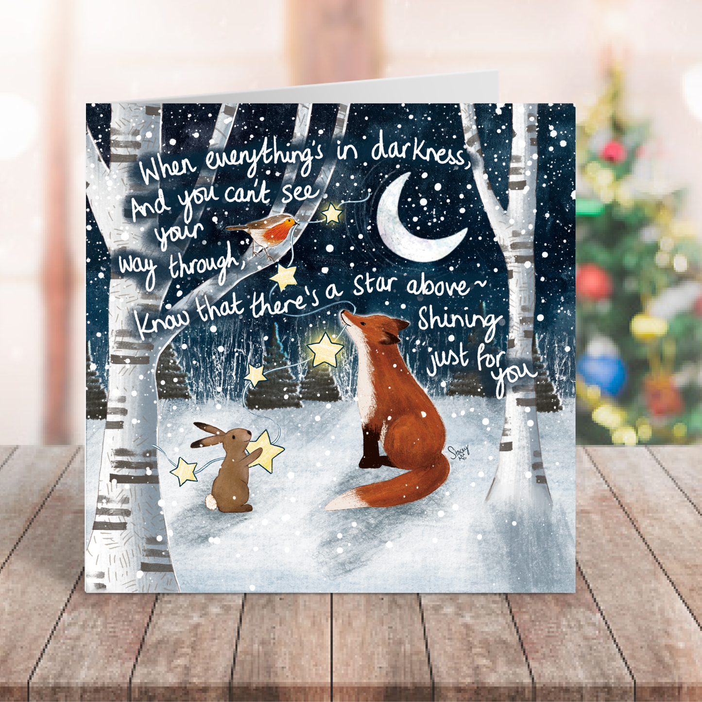 'A Star Above' - Christmas Card
