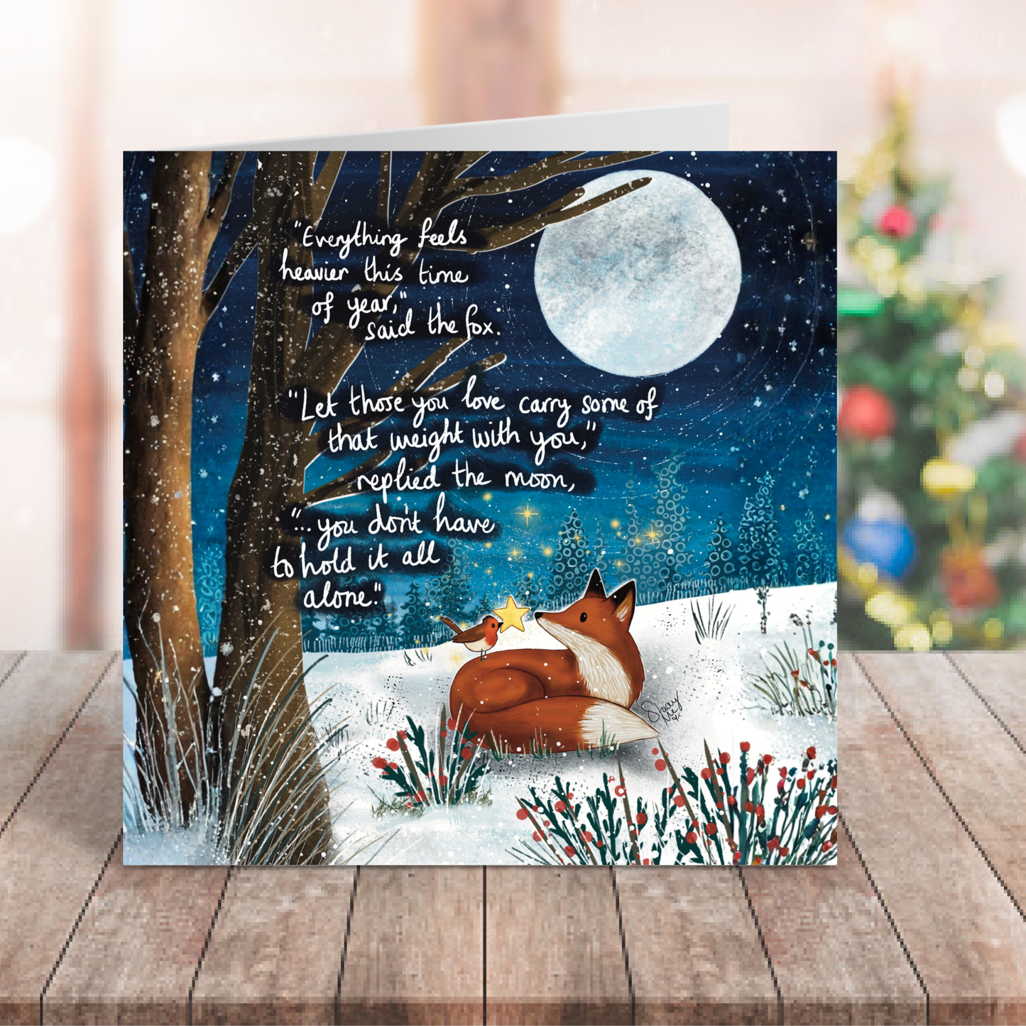 'Heavier' - Christmas Card