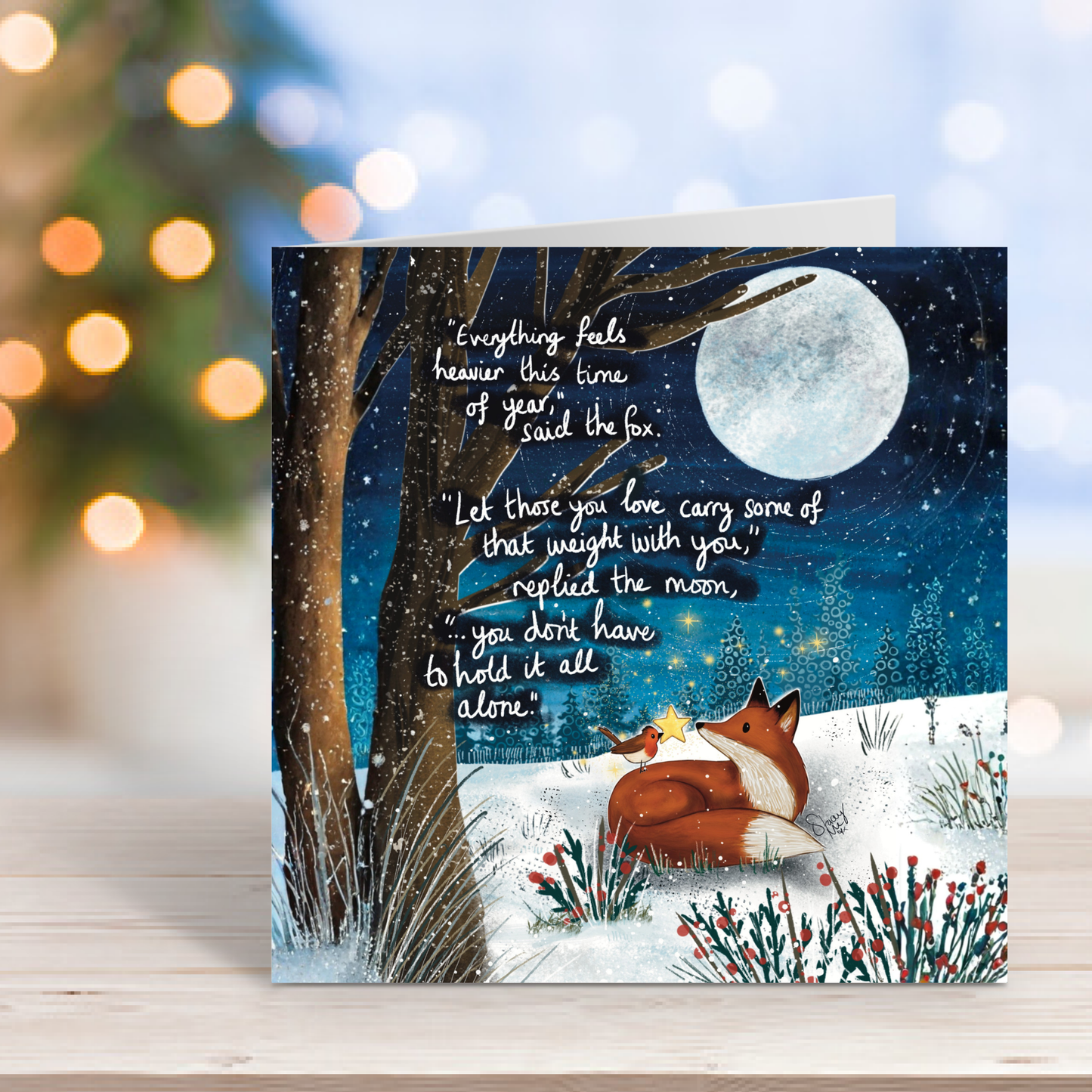 'Heavier' - Christmas Card