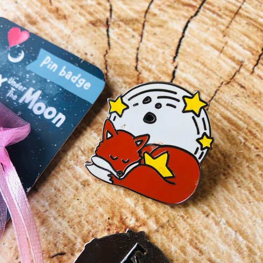 SECONDS Official Enamel Pin by Fox Under The Moon