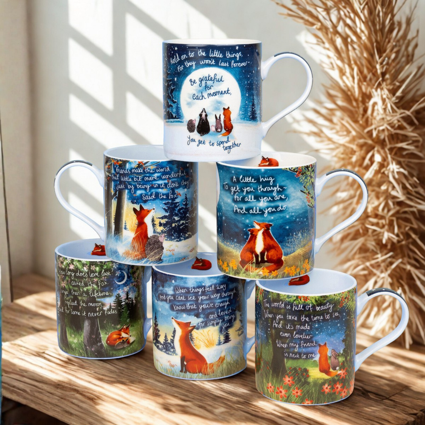 Fine China Mug - Grateful