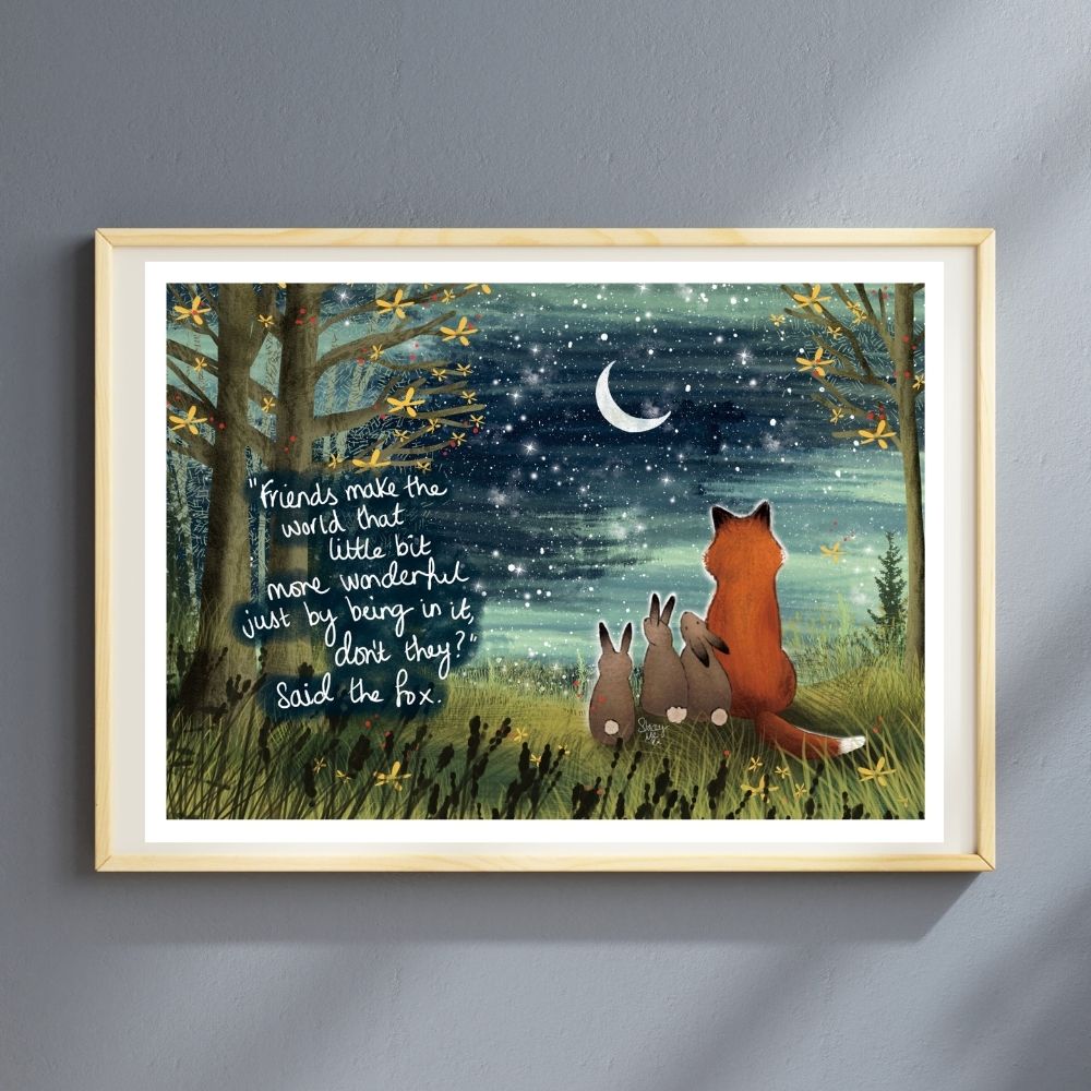 A4 Art Print ~ Friends